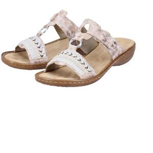 Rieker  Regina Sandals pink Velcro size 6M